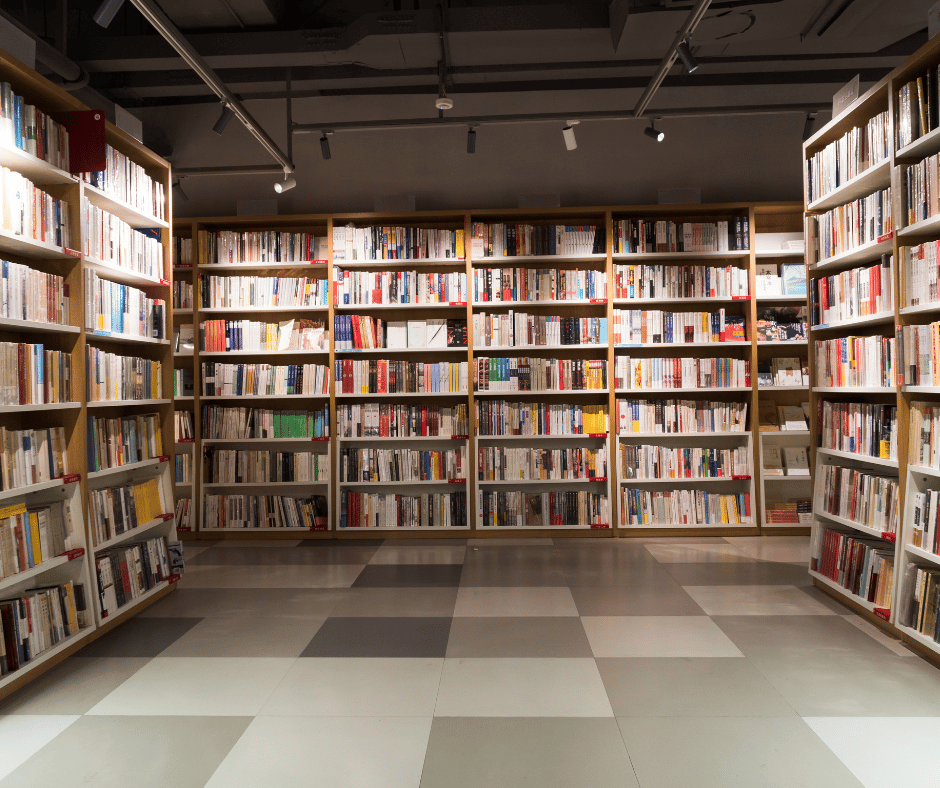 inside of a bookstore
