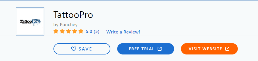TattooPro Capterra Review