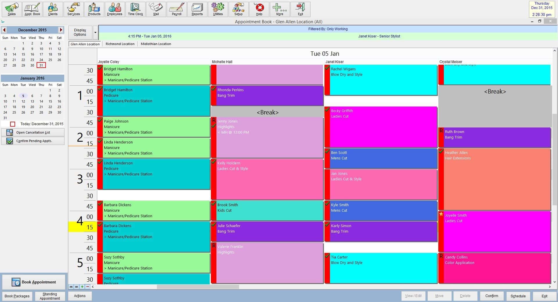 Insight Salon POS Dashboard