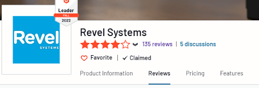 Revel POS Review on Capterra