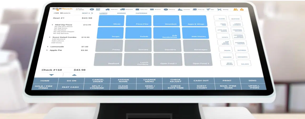 SoftTouch POS Dashboard