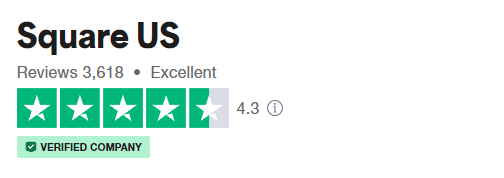 Square POS Review on Trustpilot