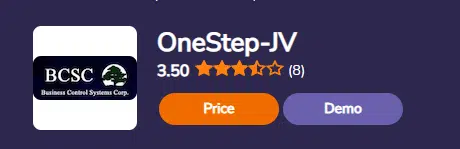 OneStep JV POS Review Software Advice