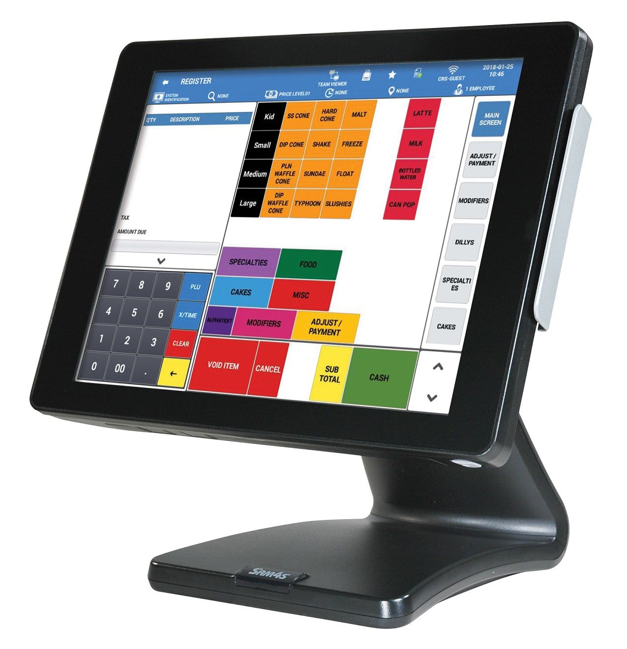 Sam4S Touch screen cash register