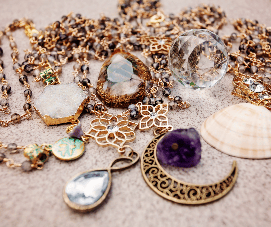 a photo of a pile of assorted fine jewelry 